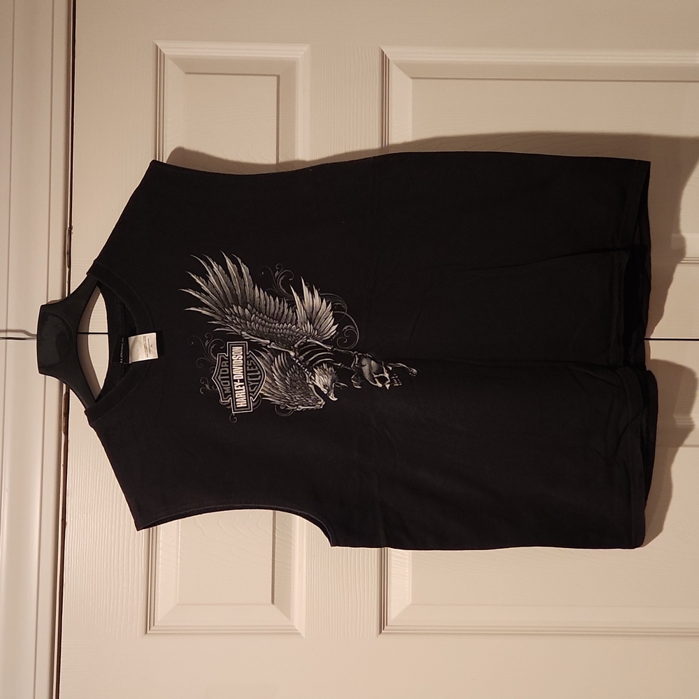 Harley Davidson T-shirt NJsleeveless XL Black  2010